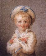 Jean Honore Fragonard A Boy as Pierrot France oil painting reproduction